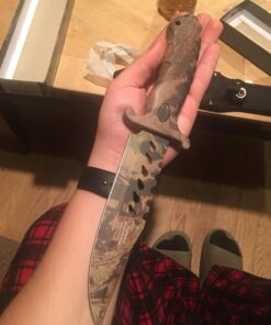 Unlimited Wares HK-1037S Camo Outdoor Fixed Blade Knife 10.5-Inch Overall 13 710bN54gdCL