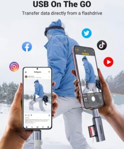 UGREEN USB to USB C 3.0 Adapter 2 Pack,USB C to USB Adapter USB C Male to USB Female Adapter Compatible with iPhone 15 Samsung S23 Ultra MacBook Pro 2023/ Air 2022 iPad Pro/Mini,Thunderbolt 4/3 Silve Silver 29 710bro28ZBL