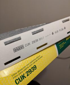 Mann Filter CUK 2939 Cabin Filter With Activated Charcoal for select Audi/Volkswagen models 31 710c4A1r1zL