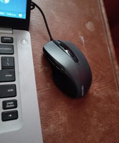 TECKNET USB Wired Mouse, 6-Button Corded Mouse with 2 Adjustable DPI, Optical Computer Mouse with Ergonomic Design and 5FT Cord for Laptop, Chromebook, PC, Desktop, Mac, Notebook-Gray GRAY 26 710cNPgvqzL