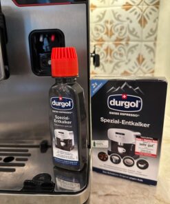 Durgol Swiss Espresso, Descaler and Decalcifier for All Brands of Espresso Machines and Coffee Makers, 4.2 Fluid Ounces (Pack of 2) 4.2 Fl Oz (Pack of 2) 17 710cbpfIe4L