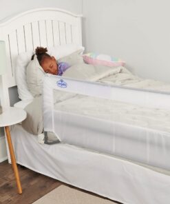 Alternative view of Regalo Swing Down Bed Rail Guard, with Reinforced Anchor Safety System 43 Inch Swing Down