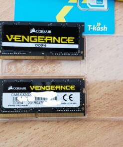 Corsair Vengeance Performance Memory Kit 32GB DDR4 2666MHz CL18 Unbuffered SODIMM (2x16GB) 2666Mhz C18 (2 x 16GB) 50 710ckQMu5lL