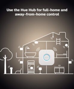 Philips 461004 Hue White Ambiance A19 60W Equivalent Dimmable LED Smart Bulb (Compatible with Amazon Alexa, Apple HomeKit, and Google Assistant) Standard Standard Packaging 17 710dBtuR7L