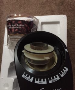 Capresso Infinity Burr Grinder Black 51 710dEAr2fpL