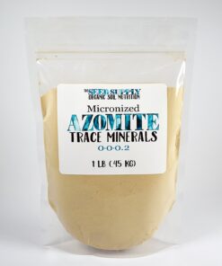 1 Pound Azomite Micronized Powder by The Seed Supply - Natural Trace Mineral Powder - 67 Essential Trace Minerals