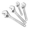 WORKPRO 4-piece Adjustable Wrench Set, Forged, Heat Treated, Chrome-plated (6-inch, 8-inch, 10-inch, 12-inch) 8 710fbEkpBwL