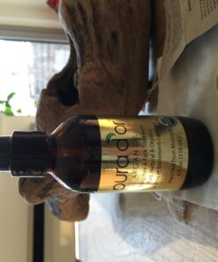 PURA D'OR Organic Moroccan Argan Oil (4oz / 118mL) USDA Certified 100% Pure Cold Pressed Virgin Premium Grade Moisturizer Treatment for Dry, Damaged Skin, Hair, Face, Body, Scalp (Packaging may vary) 25 710foGN06KL