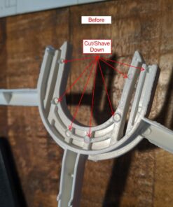 SummitLink Snap On/Off Prop Guards 2X Red 2X White for DJI Phantom 1 2 3 Quick Connect Tool Free Also Fit on Phantom 3 Standard 23 710g2BPWxZL