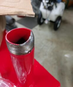 Arksen 35 Gallon Portable Gas Caddy Fuel Storage Tank Large Gasoline Diesel Can Hand Siphon Pump Rolling Flat-Free Solid Rubber Wheels Boat ATV Car Motorcycle Red 25 710h0kuWzKL