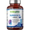 Super B-15 100 Vcaps - Niacin Calcium Choline Inositol DMG TMG - Supports Healthy Oxygen Energy Levels 65 710hCcH4xYL