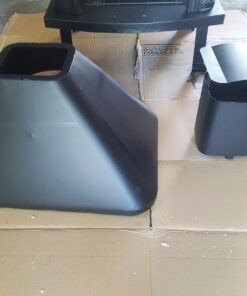 UniFlame WAF1013C Firehouse with Chimney, Black 35 710iGyhu8JL