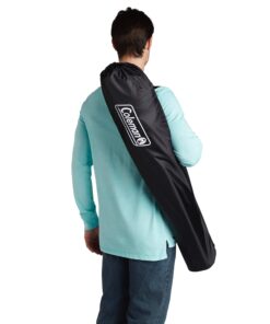 Coleman Portable Camping Chair with 4-Can Cooler, Fully Cushioned Seat and Back with Side Pocket and Cup Holder, Carry Bag Included, Collapsible Chair for Camping, Tailgates, Beach, and Sports Black 25 710ixzIU0qL