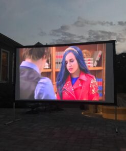 Elite Screens Yard Master 2, 135-INCH Outdoor Projector Screen with Stand 16:9, 8K 4K Ultra HD Fast Fold Portable Movie Screen Foldable Easy Snap On Cinema Theater, OMS135H2 16:9 Aspect Ratio Front Projection 57 710jDupadgL