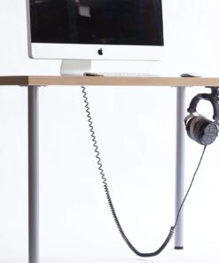 Elevation Lab The Anchor Pro - Extra Strong Under-Desk Headphone Stand Mount with Built-in Cord Management 50 710jm8FFflL