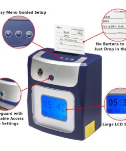 Calculating AT-4500 Sets up in Minutes - totals Regular and Overtime Hours Worked 8 710jq2Vty4L