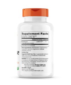 Doctor's Best Nattokinase - 2, 000 FU of Enzyme, Supports Heart Health & Circulatory & Normal Blood Flow, Non-GMO, Gluten Free, Vegan, 90 VC (DRB-00125) 90VC 19 710jtWkYclL 1