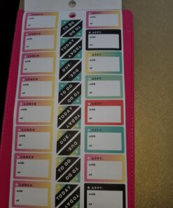 me & my BIG ideas Sticker Value Pack - The Happy Planner Scrapbooking Supplies - Productivity Theme - Multi-Color & Gold Foil - Great for Projects, Scrapbooks & Albums - 30 Sheets, 985 Stickers Total 82 710kAnX1QOL