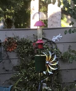 Roamwild PestOff Red Squirrel Proof Cardinal Bird Feeder Mixed Seed Sunflower Heart Version - RED - 3LBS Seed Capacity – 20.5”x7.5”x7.5” (w/Hanger) 35 710kSvUDSZL