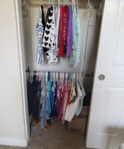 Whitmor Double Closet Rod - Heavy Duty Closet Organizer- Chrome 1 DESIGN 1 32 710mMA3nm1L