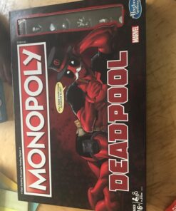 Hasbro Gaming Monopoly Game: Marvel Deadpool Edition 50 710n6lnePWL