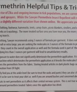 Sawyer Products SP657 Premium Permethrin Insect Repellent for Clothing, Gear & Tents, Trigger Spray, 24-Ounce 24-oz Trigger Spray 37 710nX182FoL