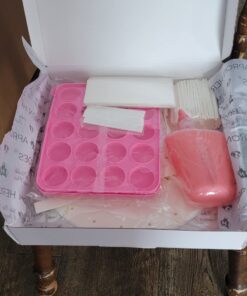 APRON HEROES- Complete Cake Pop Maker Kit, Nonstick, Silicone, Cake Pop Maker, Cake Pop Kit, with, Cake Pop Stand Holder, Cake Pop Molds, 120 Lollipop Sticks, Melting Pot, Decorating Pen, & Twist Ties BAKEWARE SET: Round Pops 38 710nsMyxlL