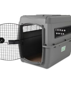 Petmate Sky Kennel Pet Carrier, 36 Inch, Made in USA 36.0"L x 25.0"W x 27.0"H 43 710nz30uB5L