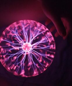 Katzco 7" Plasma Ball - Nebula Sphere, Thunder Lightning - Plug-in Electricity Ball - Touch and Sound Sensitive Plasma Globe for Parties, Decorations, Prop - STEM Science Toy for Kids - Cool Lamps 7 inch Interactive 33 710oCaVfXhL