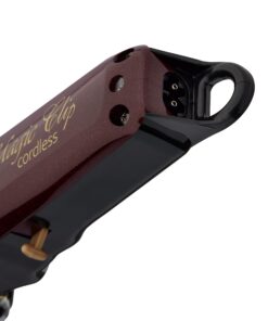 Wahl Professional 5 Star Cordless Magic Clip Hair Clipper with 100+ Minute Run Time for Professional Barbers and Stylists Red 15 Piece Set 28 710oQuj uL