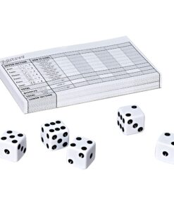 Alternative view of Hasbro Gaming Yahtzee Board Game, Fast-Playing Dice Games for Kids, Teens, and Adults, Strategy Games, Family Games for Kids, 2 or More Players, Ages 8 and Up Brown/a