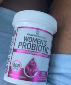 Physician's Choice Probiotics for Women - PH Balance, Digestive, UT, & Feminine Health - 50 Billion CFU - 6 Unique Strains for Women - Organic Prebiotics, Cranberry Extract+ - Women Probiotic - 30 CT 30 Count (Pack of 1) 26 710pDvOizWL 3