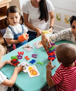 LIKEE Alphabet Number Flash Cards Wooden Letter Puzzle ABC Sight Words Match Games Counting Board Preschool Educational Montessori Toys for Toddlers Boys Girls 3+ Years (36 Cards& 37 Block) 28 710pfkLQZSL