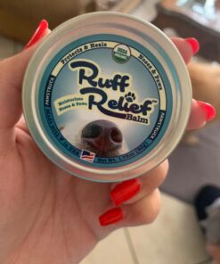 Pawstruck USDA Organic Natural Ruff Relief Wax Balm for Dogs – Moisturizes, Protects, and Heals Noses & Paws – Made in USA, Non-Toxic, Hypoallergenic - 1.75 oz 39 710psDYUAdL