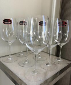 Riedel VINUM Bordeaux/Merlot/Cabernet Wine Glasses, Pay for 6 get 8 ,21.52 ounce Bordeaux Glasses 8 Count (Pack of 1) 27 710q61gSmL