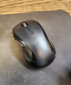 Logitech M510 Wireless Computer Mouse – Comfortable Shape with USB Unifying Receiver, with Back/Forward Buttons and Side-to-Side Scrolling, Dark Gray 33 710qTWhMMPL