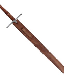 Whetstone Cutlery William Wallace Medieval Sword with Sheath, Silver, 8.75''x 41.625'' x 2.25'' 33 710qltTNs3L
