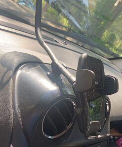 APPS2Car Phone Holder Car Windshield Cellphone Holder for Car with Powerful Suction Cup Anti-Shake Stabilizer Truck Phone Holder Mount for Car Dashboard/Window Compatible with Thick Case & Large Phone Black 33 710qnAFvBaL 2