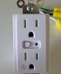 GoControl WO15Z-1 Z-Wave Single Wall Outlet, White 13 710rIKQsQzL