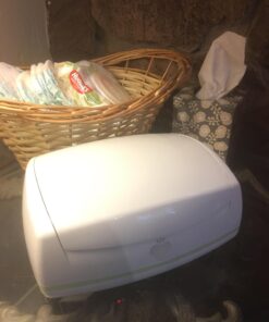 Prince Lionheart Warmies Wipes Warmer Designed for Reusable Cloth Wipes | Soft Glow Nighlight | Includes 1 everFRESH Pillow and 4 Warmies Cloth Wipes Bamboo,Fresh 1 x Warmies Wipes Warmer 39 710rSVBNOfL