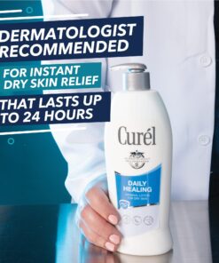 Curel Daily Healing Body Lotion for Dry Skin, Hand and Moisturizer Repairs Skin Retains Moisture, with Advanced Ceramides Complex, 20 Ounce 20 Fl Oz (Pack of 1) 14 710rX4MJR6L