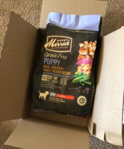Merrick Grain Free Puppy Chicken Sweet Potato Recipe Dry Dog Food (4 lb) Puppy Real Chicken + Sweet Potato 4 Pound (Pack of 1) 29 710ruSyRKQL