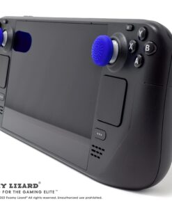 AceShot Thumb Grips (8pc) for Xbox One (Series X, S) & Steamdeck by Foamy Lizard – Sweat Free 100% Silicone Precision Raised Antislip Rubber Analog Stick Grips for Xbox One Controller (8 Grips) Blue 8 Thumb Grips 19 710rzb7 hGL