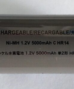 Amazon Basics 4-Pack Rechargeable C Cell NiMH Batteries, 5000 mAh, Recharge up to 1000x Times, Pre-Charged 30 710s52HtMNL