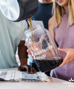 Organic SCOBY Kombucha Starter Kit - 100% Guaranteed to Brew - Fresh, Live Culture with Strong Starter Liquid 10 710tDsPcqcL