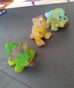 SCS Direct Animal Planet Super Grow Dinosaur Eggs 3 Pack - Toys Hatch and Grow to 3X Size in Water - T-Rex, Triceratops, & Ankylosaurus - Includes Dino Educational Fact Cards 25 710tSUTvIvL