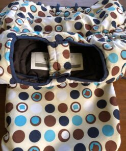 Shopping Cart Cover for Baby and High Chair Cover -2-in-1- Soft Padded Machine Washable Cart Cover for Babies - Cellphone and Bottle Holder included, Perfect baby shower gifts for boys or girls 40 710vqTOoByL