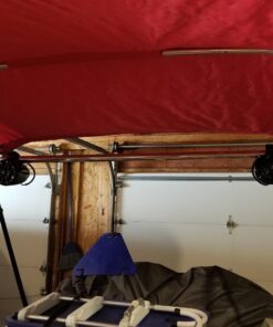 BOSS Audio Systems MRWT40 ATV UTV Marine Weatherproof Waketower System - 4 Inch Stereo Speakers, Full Range, 2 Way, Tweeters, IPX5 Rated, Sold in Pairs, Wake Tower For Boat 4 inch Speakers Black 400W 42 710w pjkLZL