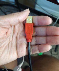 Hftywy Printer Cable 30 ft Long USB Printer Cable Cord USB 2.0 Type A Male to B Male Printer Scanner USB B Cable for HP, Canon,Epson, Lexmark, Dell, Xerox, Samsung Etc 30ft 13 710wI1KzMmL