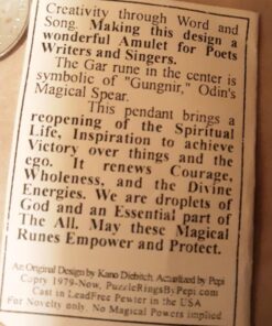 Pewter Odin's Ravens with Valknut Pendant - Huginn and Muninn Crow Necklace 16 710wKSgks5L